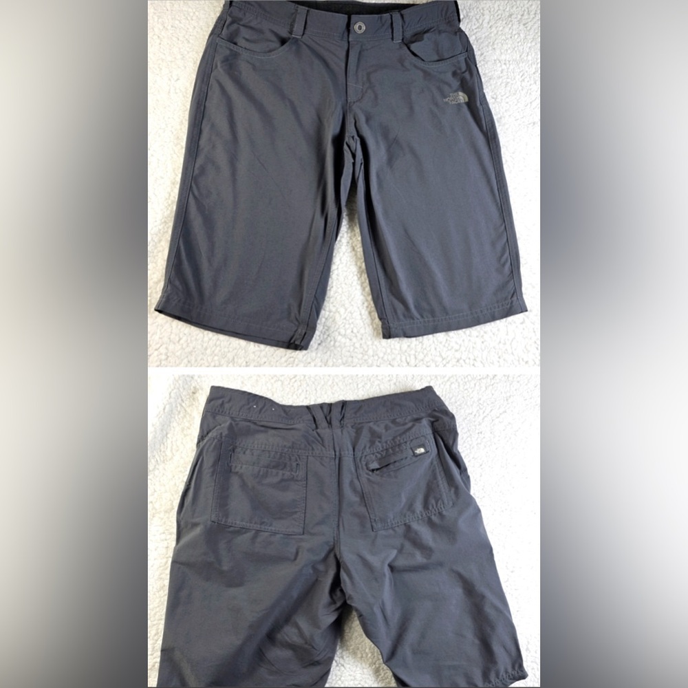 The North Face Women's Gray Hiking Shorts Size 6